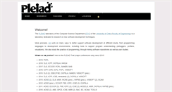 Desktop Screenshot of pleiad.cl